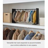 image:imageYAMAZAKI Home Tower Hat Hanger Rack Expandable Metal Storage Organizer Hooks For Closet  SteelBlack