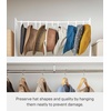 image:imageYAMAZAKI Home Tower Hat Hanger Rack Expandable Metal Storage Organizer Hooks For Closet  SteelWhite