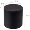 image:imageYAMAZAKI Home Tower Stacked Jewelry Box Rotating Storage Organizer For Accessories Glasses Watches Earrings Display Holder  Abs PlasticBlack