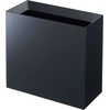 image:imageYAMAZAKI Home Tower Trash Can  Modern Garbage Waste Basket with Handle for Kitchen Bedroom Bathroom Office  Wide  Abs Plastic  4 Gallons 15 Liters  Modern garbage waste basket with a builtin handle Ideal for kitchen use Adds convenient home storage Easy to assembleBlack