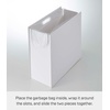 image:imageYAMAZAKI Home Tower Trash Can  Modern Garbage Waste Basket with Handle for Kitchen Bedroom Bathroom Office  Wide  Abs Plastic  4 Gallons 15 Liters  Modern garbage waste basket with a builtin handle Ideal for kitchen use Adds convenient home storage Easy to assembleWhite