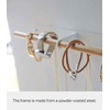 image:imageYAMAZAKI home 2513 Wall Accessory Rack One Size White