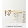 image:imageYAMAZAKI home 2513 Wall Accessory Rack One Size White