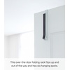 image:imageYamazaki  Overthedoor hook with a folding hanging coat rack design Spacesaving collapsible frame ideal for bedrooms or closets