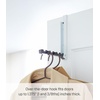image:imageYamazaki  Overthedoor hook with a folding hanging coat rack design Spacesaving collapsible frame ideal for bedrooms or closets
