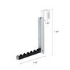 image:imageYamazaki  Overthedoor hook with a folding hanging coat rack design Spacesaving collapsible frame ideal for bedrooms or closets