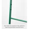 image:imageYamazaki Home Tower Leaning Ladder Rack Space Saving  Ladder 63  Steel  Leaning ladder hanger for bedroom closet living room bathroom storage Nonslip rubber caps protect floors and wallsForest Green