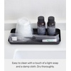 image:imageYamazaki Home Tower Space Saving Vanity Tray  4 X 85  Steel  Compact space saving vanity tray features a durable steel construction with protective silicone cushions Easy to assemble