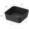 image:imageYamazaki Home Tower Space Saving Vanity Tray  525 X 7  SteelBlack