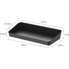 image:imageYamazaki Home Tower Space Saving Vanity Tray  525 X 7  SteelBlack