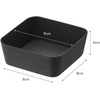 image:imageYamazaki Home Tower Space Saving Vanity Tray  525 X 7  SteelBlack