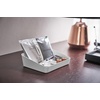 image:imageYamazaki Home Tower Space Saving Vanity Tray  525 X 7  SteelWhite
