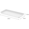 image:imageYamazaki Home Tower Space Saving Vanity Tray  525 X 7  SteelWhite