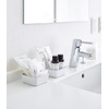 image:imageYamazaki Home Tower Space Saving Vanity Tray  525 X 7  SteelWhite