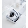 image:imageYamazaki Home Tower Space Saving Vanity Tray  525 X 7  SteelWhite