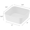 image:imageYamazaki Home Tower Space Saving Vanity Tray  525 X 7  SteelWhite