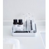 image:imageYamazaki Home Tower Space Saving Vanity Tray  525 X 7  SteelWhite