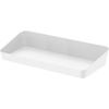 image:imageYamazaki Home Tower Space Saving Vanity Tray  525 X 7  SteelWhite