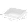 image:imageYamazaki Home Tower Space Saving Vanity Tray  525 X 7  SteelWhite