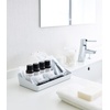image:imageYamazaki Home Tower Space Saving Vanity Tray  525 X 7  SteelWhite