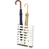 image:imageYAMAZAKI Home Brick Umbrella Stand  Storage for Umbrellas amp Walking Canes  Square  Steel  Holds 4 UmbrellasWhite