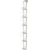image:imageYAMAZAKI Home Chain Link Bag Holder  Closet Storage Hanging Organizer Rack Steel One Size Black  Chain link bag holder displays purses in a sleek waterfall formation Sturdy steel construction holds up to 22 lbs per hookWhite
