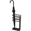 image:imageYAMAZAKI Home Layer Freestanding Umbrella HolderUmbrella Stand For UmbrellasCanesWalking Sticks  Steel  Holds Umbrellas At Least 105 LongBlack