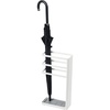 image:imageYAMAZAKI Home Layer Freestanding Umbrella HolderUmbrella Stand For UmbrellasCanesWalking Sticks  Steel  Holds Umbrellas At Least 105 LongWhite