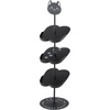 image:imageYAMAZAKI Home Other Bunny Childrens Shoe Rack  Kids Shoe Organizer 26  Steel  Holds 3 Pairs of ShoesBlack
