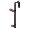 image:imageYAMAZAKI Home OverTheDoor Hook Steel OverTheDoor No Assembly ReqBlack