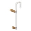 image:imageYAMAZAKI Home OverTheDoor Hook Steel OverTheDoor No Assembly ReqWhite