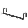 image:imageYAMAZAKI Home Smart Over The Door Hooks  Hanging Coat Rack  Wide  SteelBlack