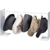 image:imageYAMAZAKI Home Tower Hat Hanger Rack Expandable Metal Storage Organizer Hooks For Closet  SteelWhite