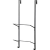 image:imageYAMAZAKI Home Tower OverTheDoor Yoga Mat Storage Hanger  3Tier Organizer for Foam Rollers Backpacks Hats Bags  Extra Closet Space Saver  SteelBlack