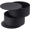 image:imageYAMAZAKI Home Tower Stacked Jewelry Box Rotating Storage Organizer For Accessories Glasses Watches Earrings Display Holder  Abs PlasticBlack