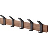 image:imageYAMAZAKI Home WallMounted Coat Hanger Brown Steel  Wood One Size Walnut  Durable steel and wood wallmounted coat hanger Perfect spacesaving entryway organizer Built for everyday home storageWalnut