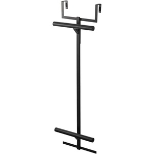 image:imageYAMAZAKI Home 2Tier OvertheDoor Backpack Storage Rack with Hooks WhiteBlack