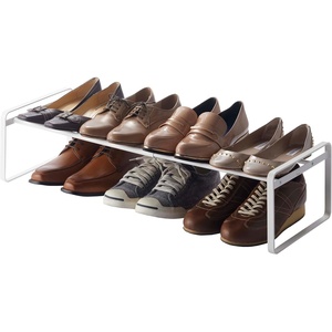 image:imageYAMAZAKI Home 3Tier Expandable Shoe Rack Stackable Closet Organizer WhiteWhite