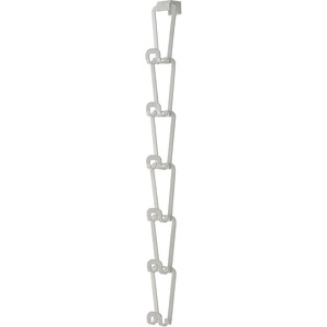 image:imageYAMAZAKI Home Chain Link Bag Holder  Closet Storage Hanging Organizer Rack Steel One Size Black  Chain link bag holder displays purses in a sleek waterfall formation Sturdy steel construction holds up to 22 lbs per hookWhite