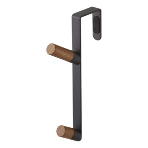 image:imageYAMAZAKI Home OverTheDoor Hook Steel OverTheDoor No Assembly ReqBlack
