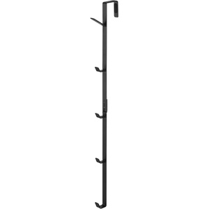 image:imageYAMAZAKI Home Smart Home Over The Door Hooks  Vertical Hanging Coat Rack Fits Doors Up to 1375 Thick  SteelBlack