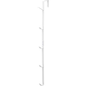 image:imageYAMAZAKI Home Smart Home Over The Door Hooks  Vertical Hanging Coat Rack Fits Doors Up to 1375 Thick  SteelWhite