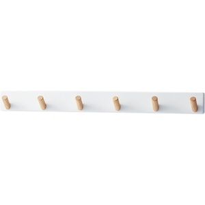 image:imageYAMAZAKI Home Tosca WallMounted Saving Coat Hanger Modern Jacket Holder  Steel  Wood  Spacesaving wallmounted coat hanger Modern jacket holder featuring a durable steel and wood design Built for daily useWhite