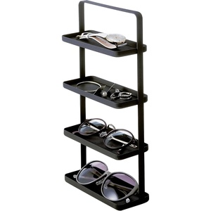 image:imageYAMAZAKI Home Tower 4Tier Accessory Tray  Jewelry Holder amp Storage Organizer  SteelBlack
