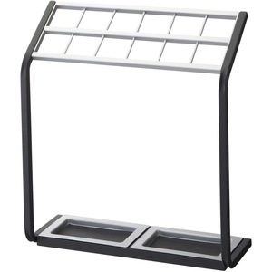 image:imageYAMAZAKI home 12Slot Metal Umbrella Holder Silver