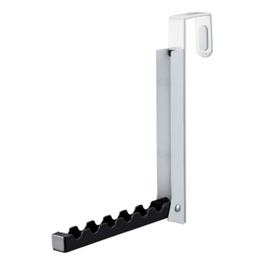 image:imageYamazaki  Overthedoor hook with a folding hanging coat rack design Spacesaving collapsible frame ideal for bedrooms or closets