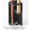 image:imageSmart Umbrella Stand WhiteBlack