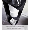 image:imageYAMAZAKI Home Bathroom Organizer Steel No AssemblyBlack