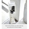 image:imageYAMAZAKI Home Bathroom Organizer Steel No AssemblyWhite