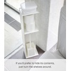 image:imageYAMAZAKI Home Bathroom Organizer Steel No AssemblyWhite